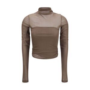 Lemaire Brown Polyamide Women's Shirt